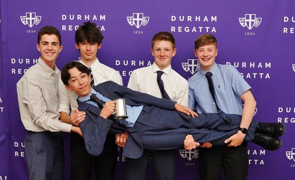 Open Junior 14 Coxed Quadruple Sculls, Durham Amateur Rowing Club